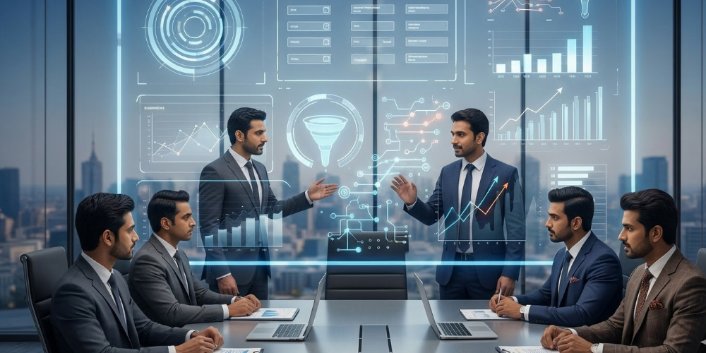 Mangalore business team selecting digital marketing agency for growth