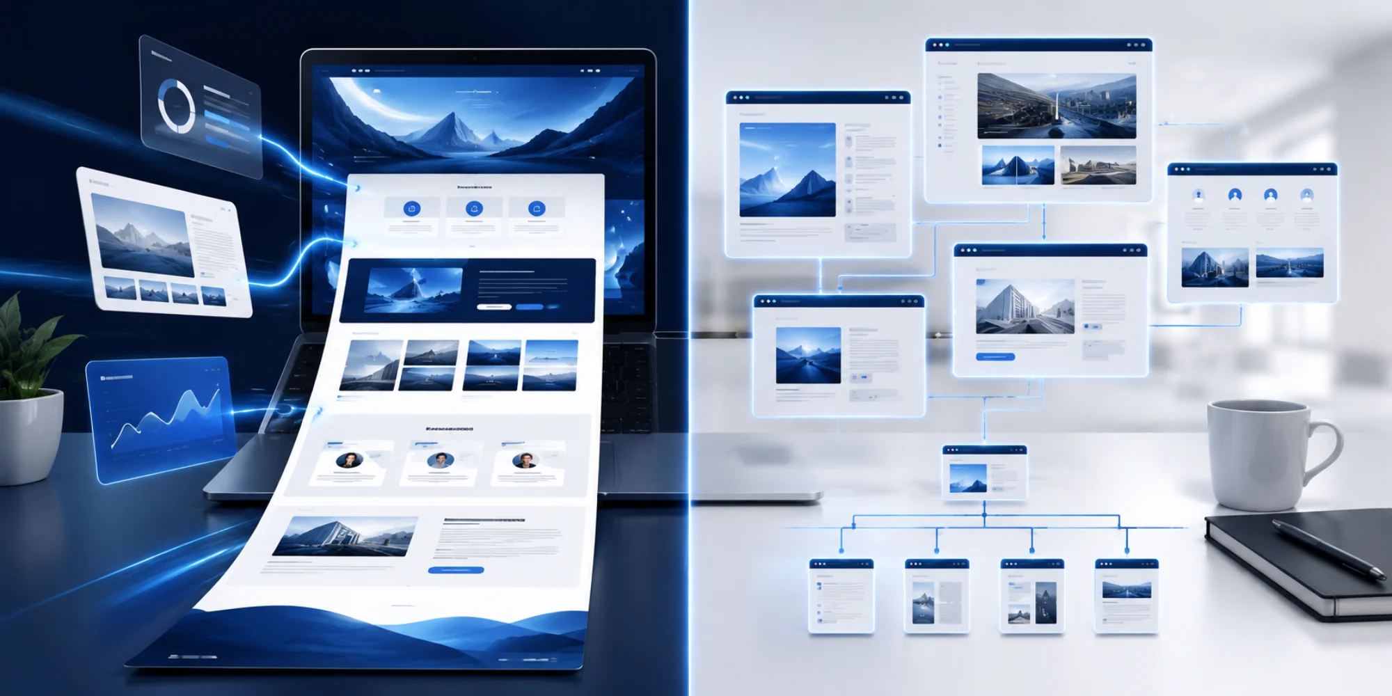 Single Page vs Multi Page Apps website structure comparison for businesses in Kochi
