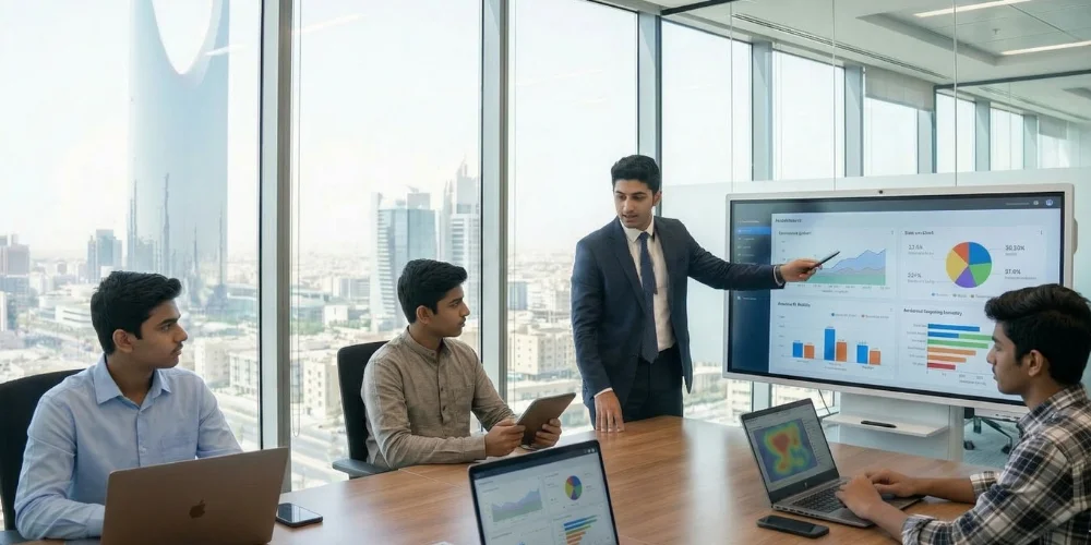 paid marketing agency managing online advertising campaigns and performance analytics